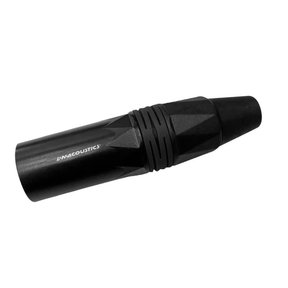 PLUG XLR NEGRO L&N ACOUSTICS LN-1137BG-BK