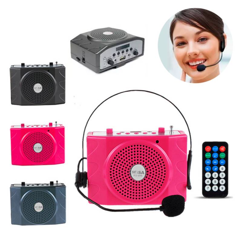 Mini Amplificador KU-898 Reproductor MP3 Amplificador Portátil