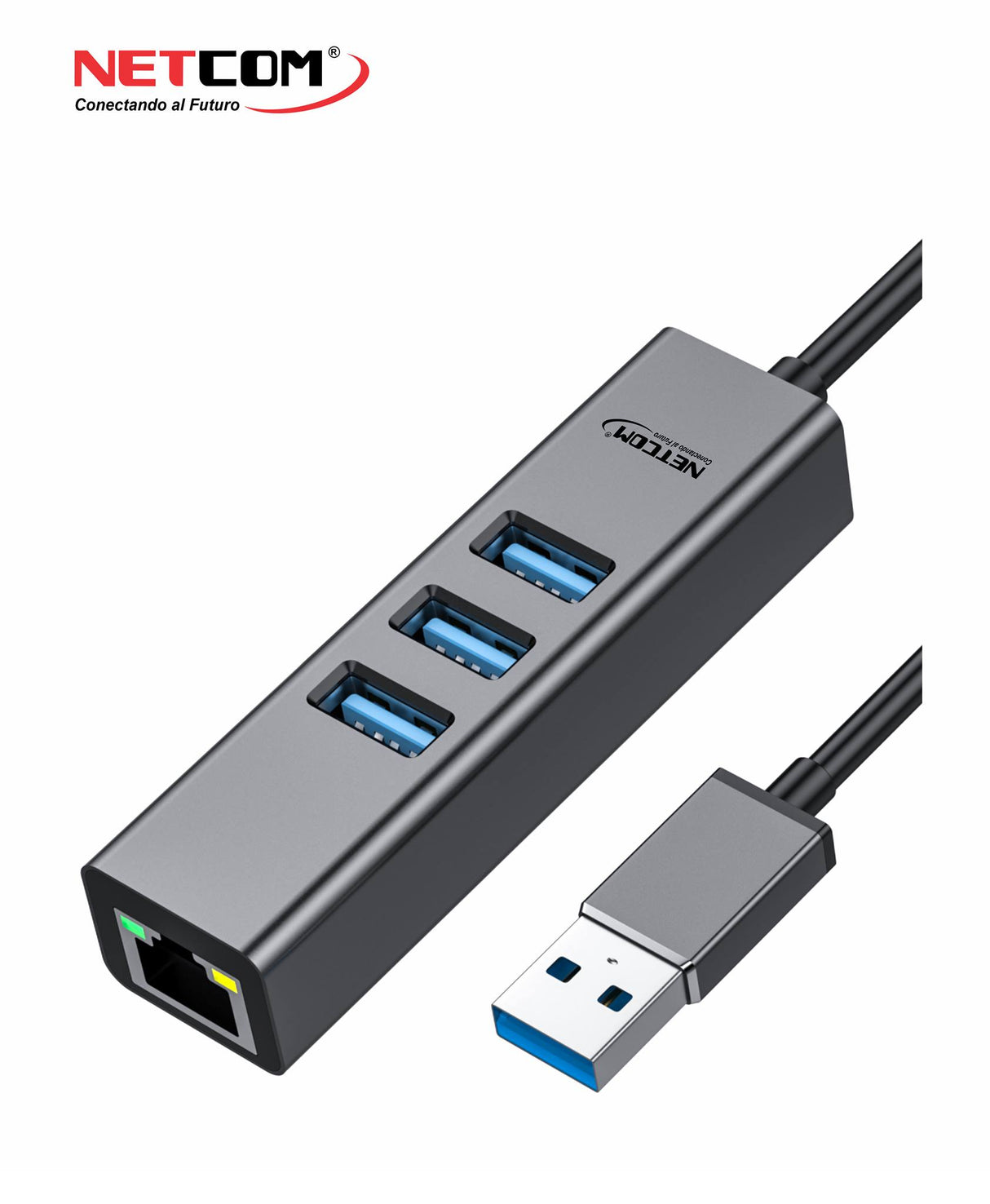 HUB USB 3.0 Y RED RJ45 PETA0145