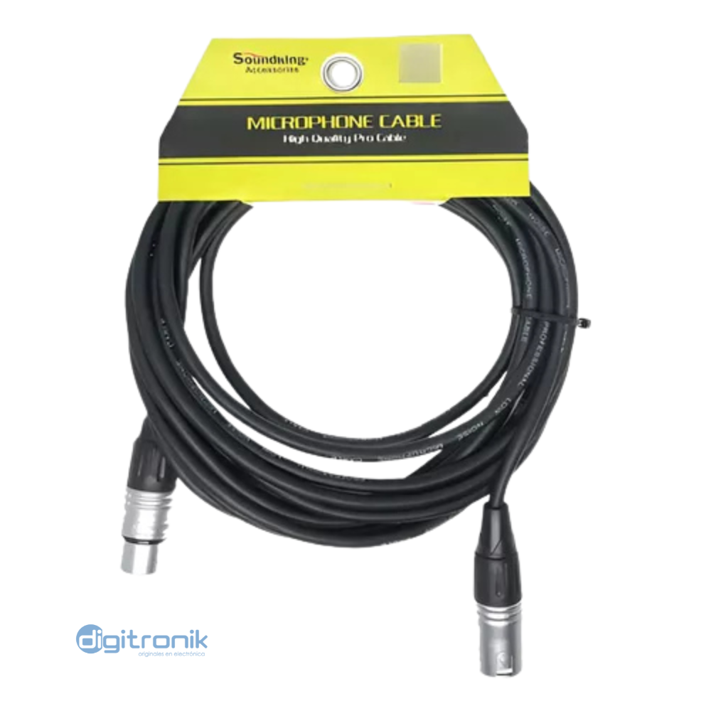 CABLE P/MICROF. CANON F/M 10M SOUNDKING BB825/10M