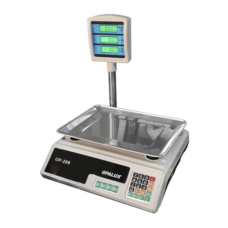 BALANZA DE MESA C/BRAZO ELECTRONICO OPALUX 40 KILOS OP-208