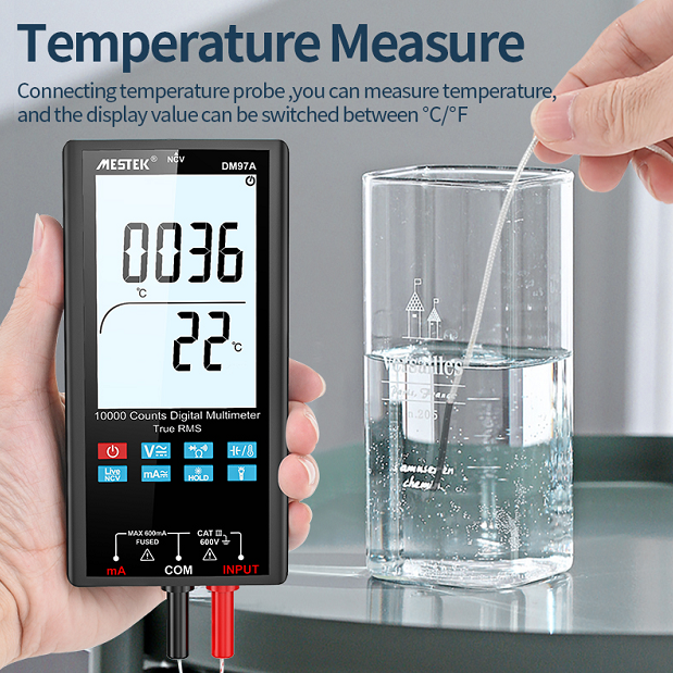MULTIMETRO DIGITAL MESTEK DM97A