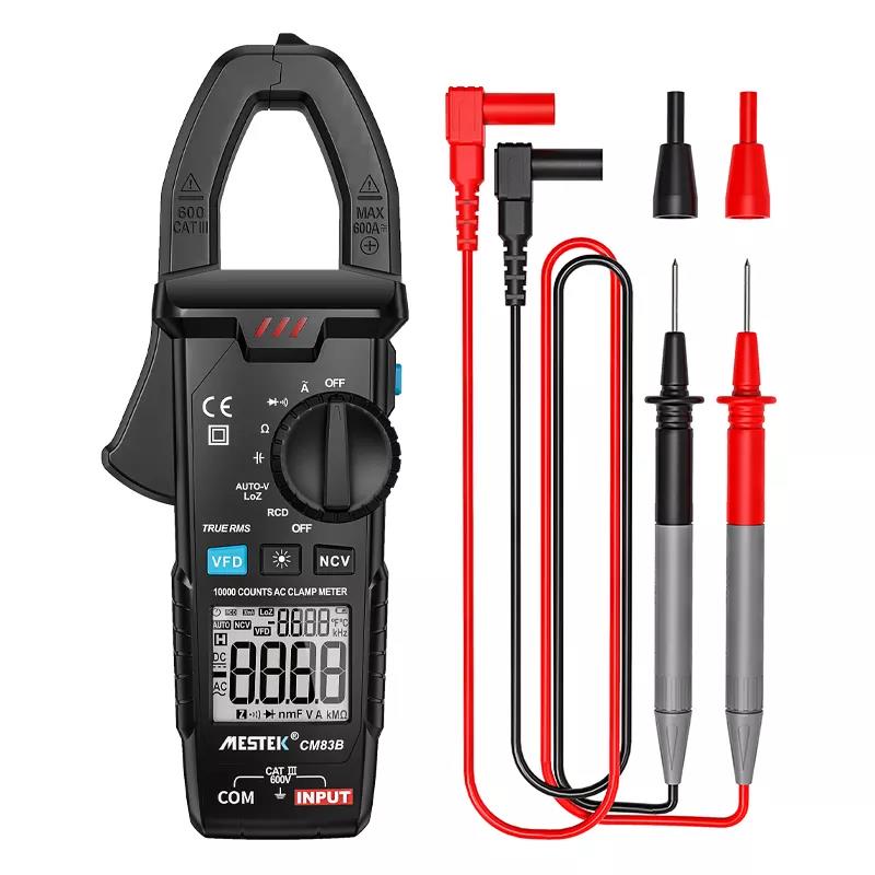 PINZA AMPERIMETRICA 600 AMP AC TRUE RMS MESTEK CM83B