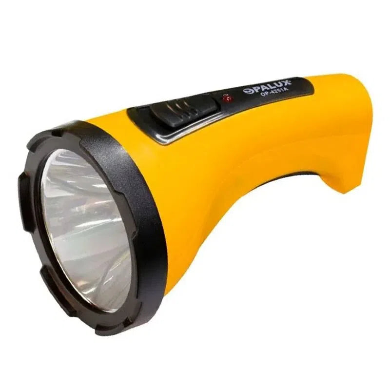 LINTERNA LED OPALUX 5W RECARGABLE LUZ BAJA Y ALTA OP-4251A