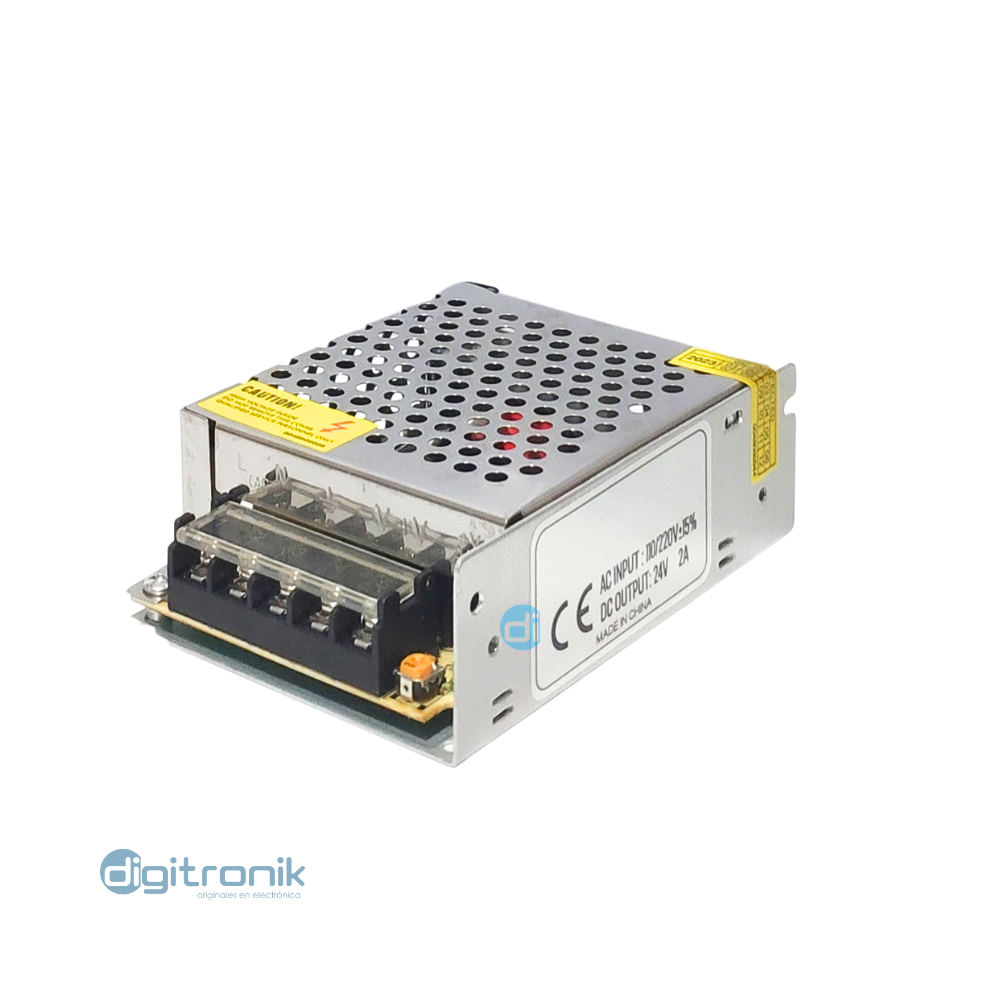FUENTE DE ALIMENTACION SWITCHING METALICA 24V 2A S-50-24 GDPOWER