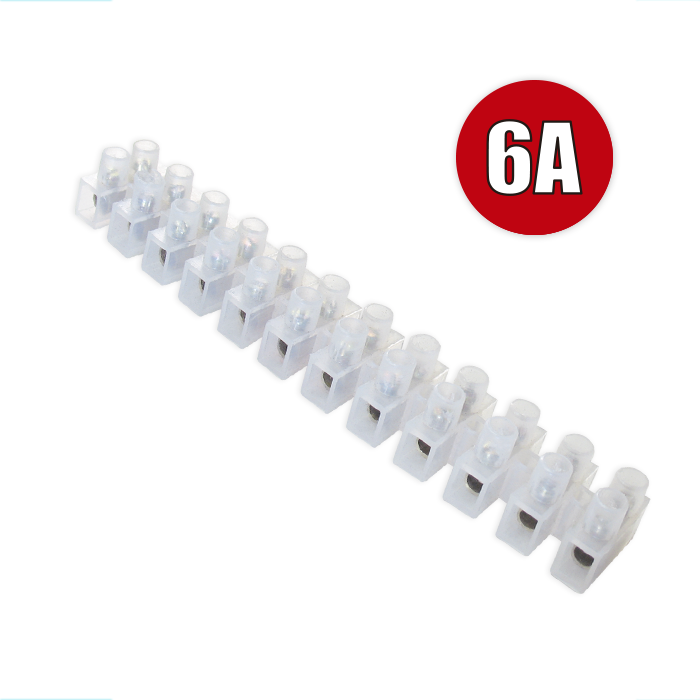 BORNERA PLASTICA 12P 6A 380VAC 29-003