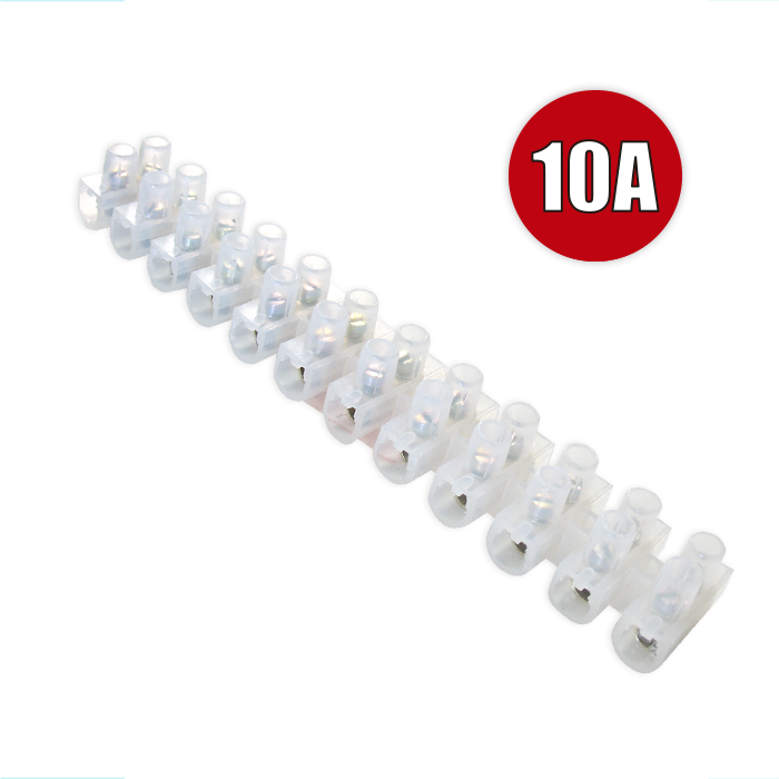 BORNERA PLASTICA 12P 10A 380VAC 29-010