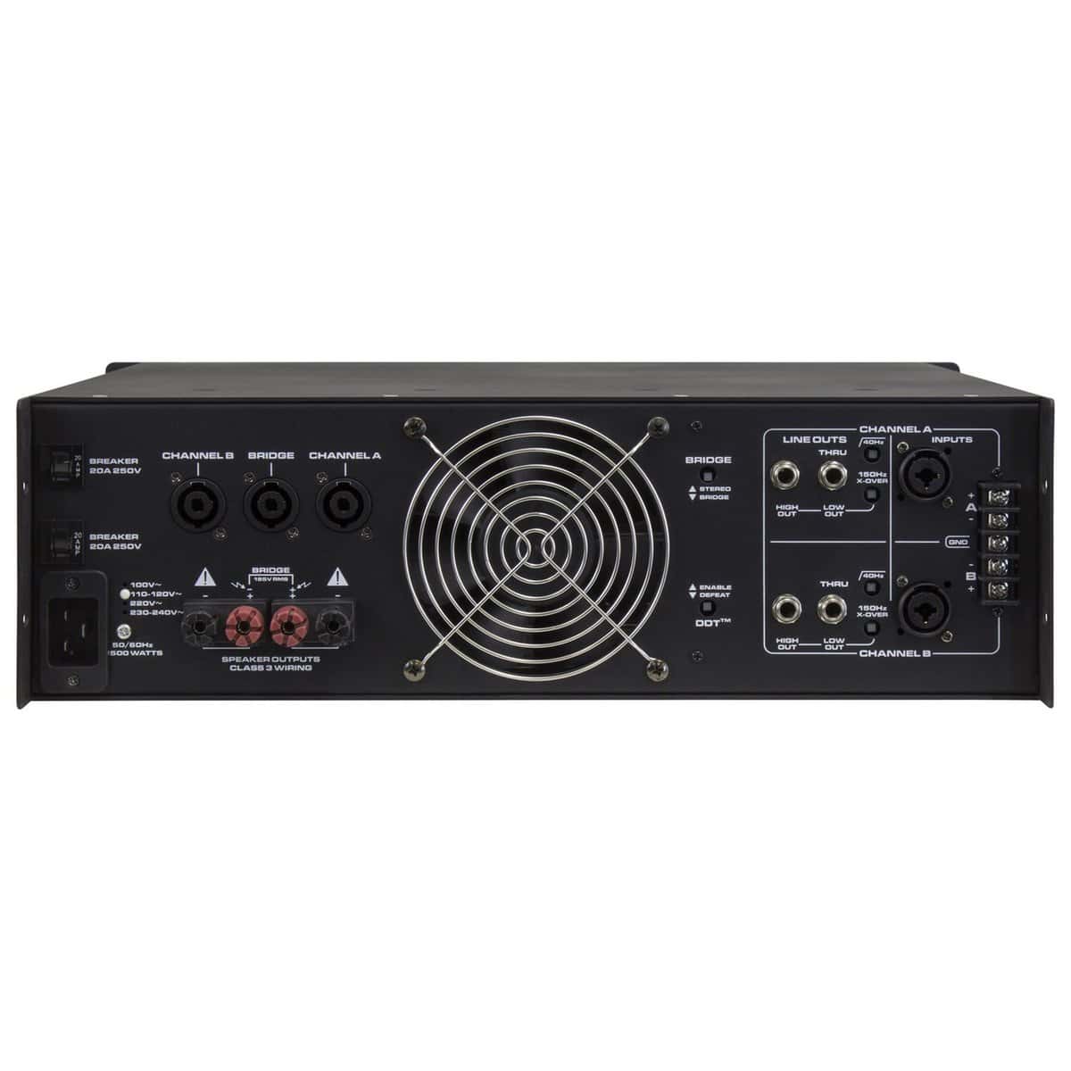 AMPLIFICADOR DE 5000W 2 OHMS PEAVEY CS-6000