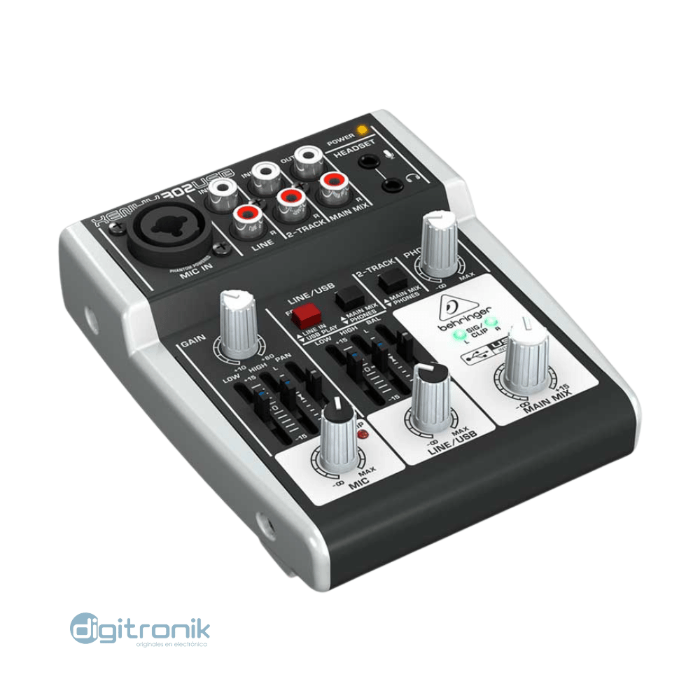 Behringer Xenyx 302USB Mezclador con USB