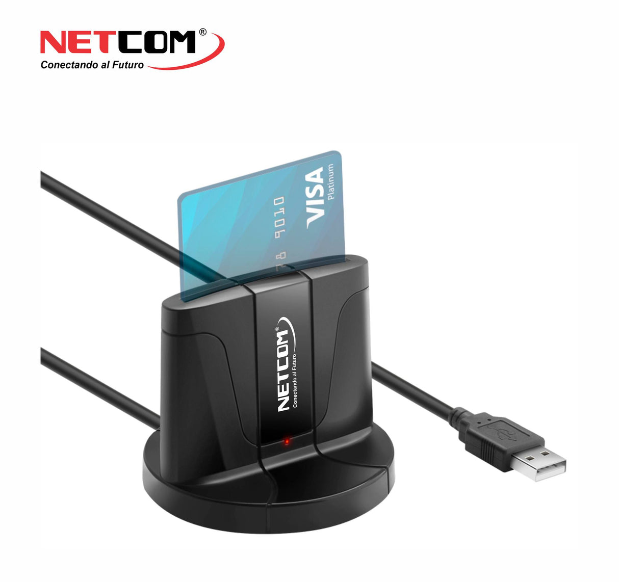 Lector de DNI Electrónico Tarjetas de Identificación – Smart Card PE-CR0034 NETCOM