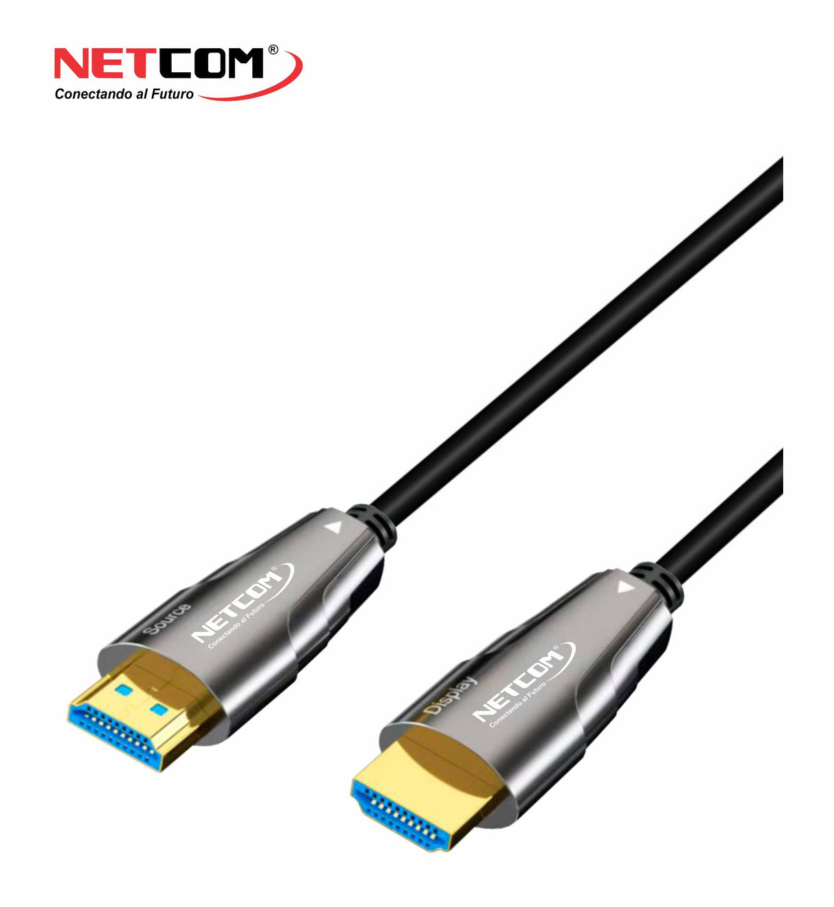 Cable HDMI Fibra Óptica UHD 8K de 10 Metros PE-CB0829 NETCOM