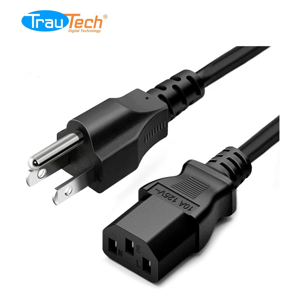 CABLE POWER 1.8MTS OD:6.8 # 3X18 TRAUTECH PE-AC0036