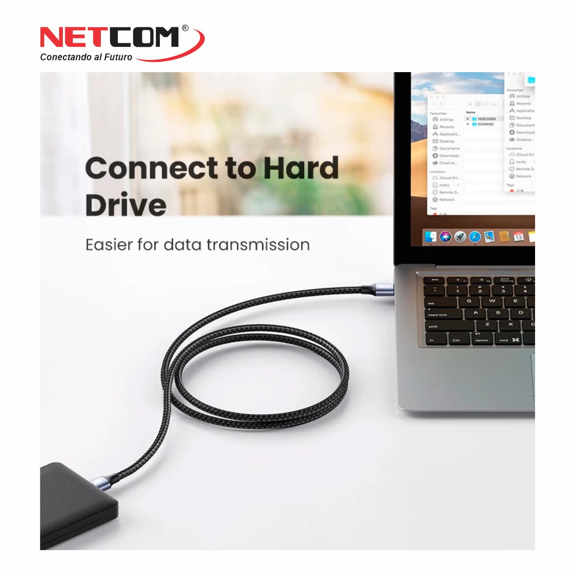 Cable USB 3.0 Macho a Macho de 3 Metros PE-US0033 NETCOM