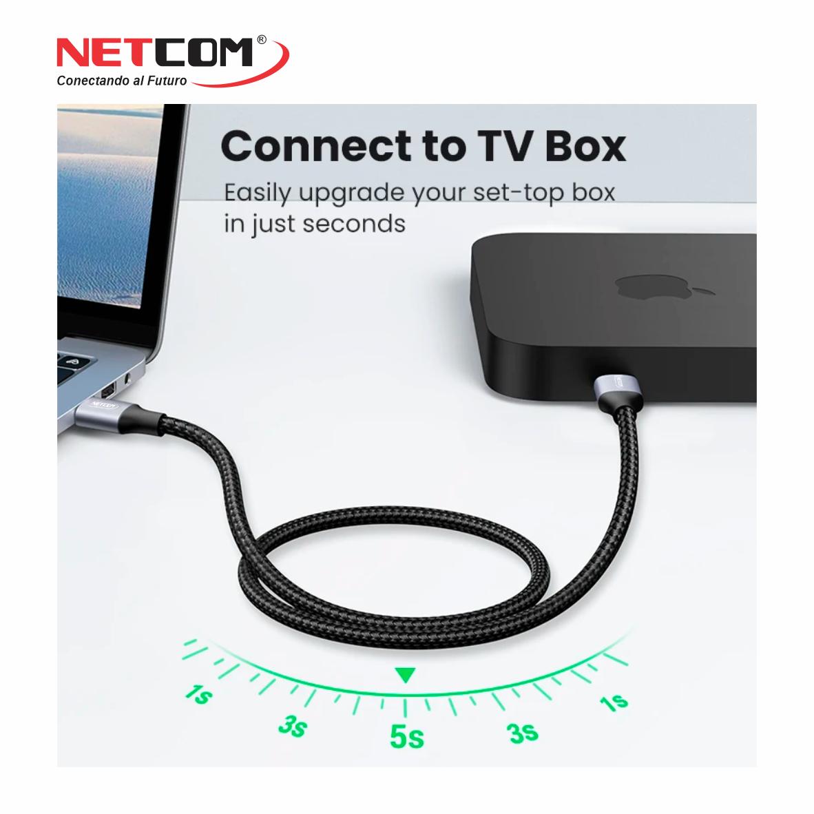 CABLE USB AM TO AM V3.0 DE 5MTS NETCOM PE-US0035