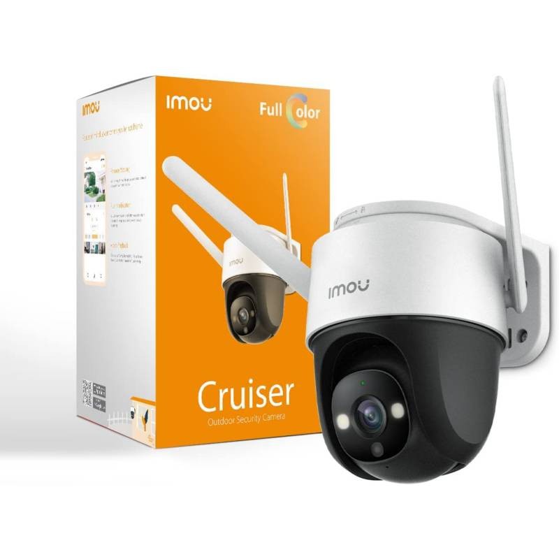 CÁMARA IP IMOU IPC-S22FN DE 2MP, IR HASTA 30M, ZOOM ÓPTICO DE 16X, WI-FI, IP66.