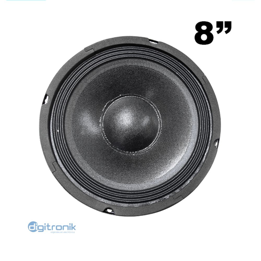 SUB-WOOFER 8" 200NZ CONO RIGIDO BOBINA 200W VZ-822