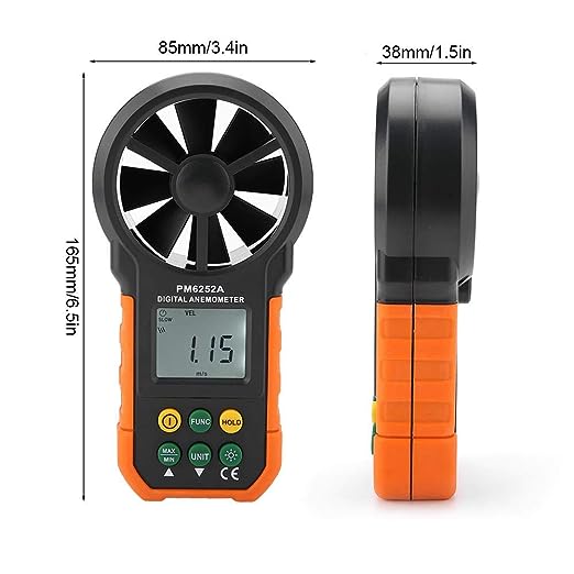 ANEMOMETRO DIGITAL PEAKMETER PM6252A