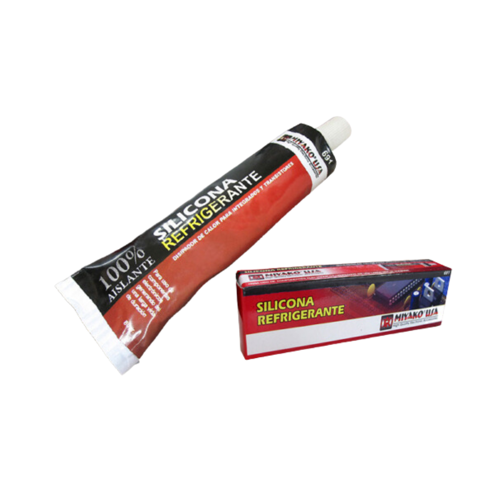 SILICONA DISIPARADORA DE CALOR MIYAKO P/CIRCUITOS INTEGRADOS 691