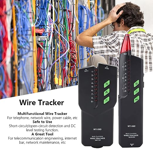 TESTEADOR DE CABLE DE RED MULTIFUNCION MESTEK WT58D