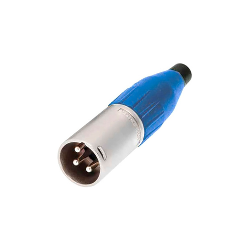 PLUG XLR CANON AEREO AZUL 3P AC3MM-BLU AMPHENOL