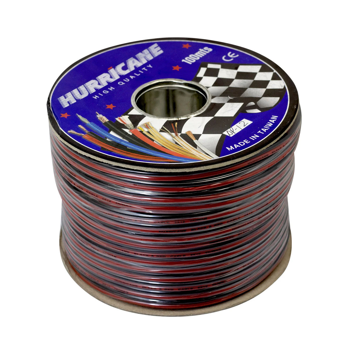 CABLE ROJO Y NEGRO Nº12 HURRICANE 100M AP-12