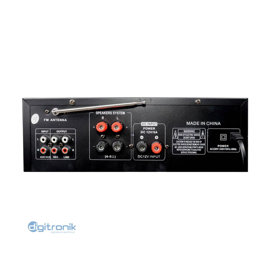 AION AMPLIFICADOR 220/12V USB,MP3 AN 500