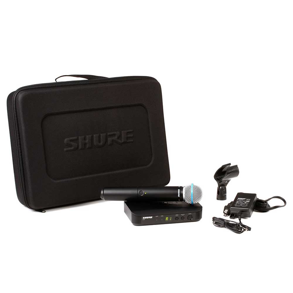 SISTEMA INALAMBRICO DE MANO CON BETA 58 SHURE BLX24US/B58