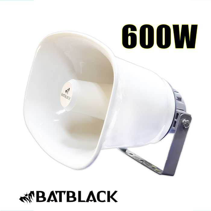 BOCINA PICO DE PATO 16" 600W BLANCO 16 OHM BATBLACK BT-1650