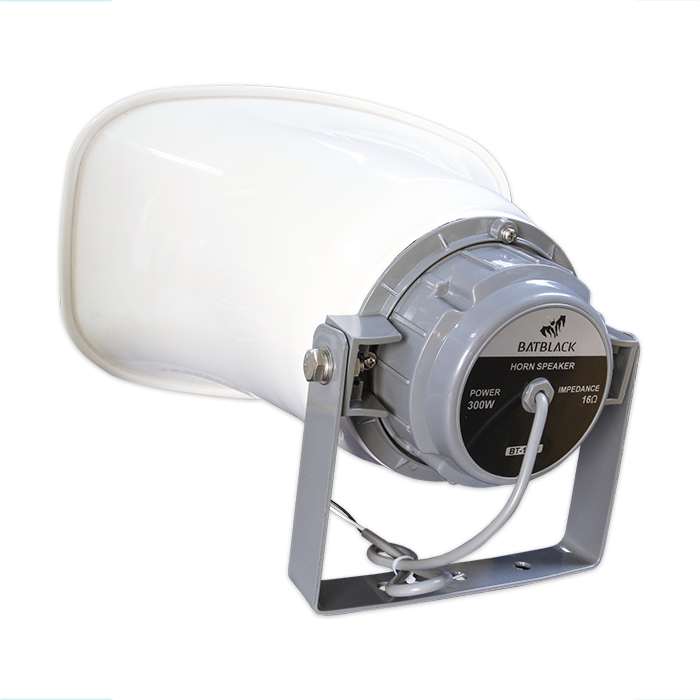 BOCINA PICO DE PATO 16" 600W BLANCO 16 OHM BATBLACK BT-1650