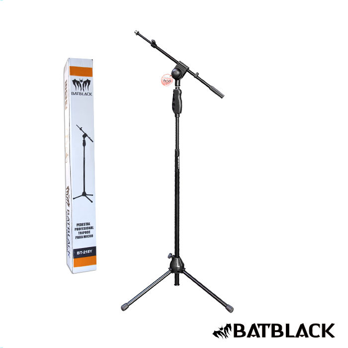 PEDESTAL PROFESIONAL BATBLACK TRIPODE PARA MICRO BT-218BK
