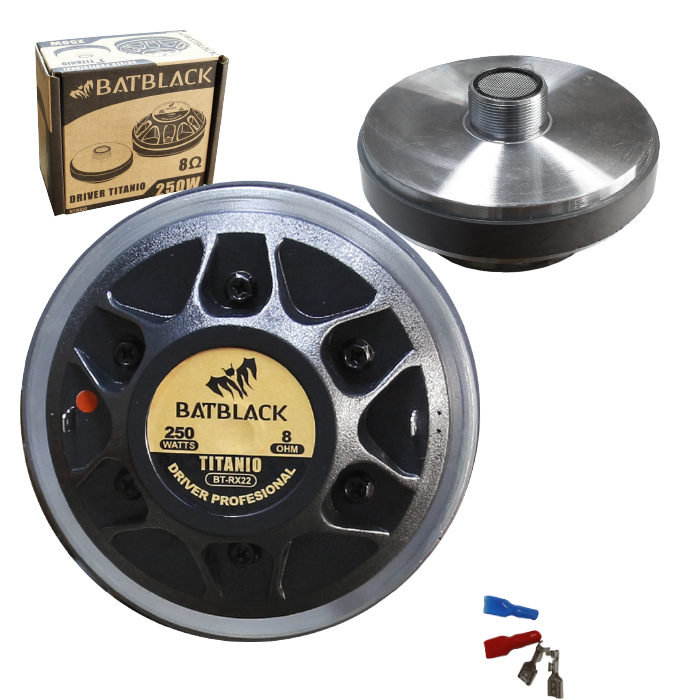 DRIVER BATBLACK 1 TITANO 250W 110DB 8 OHM BATBLACK BT-RX22