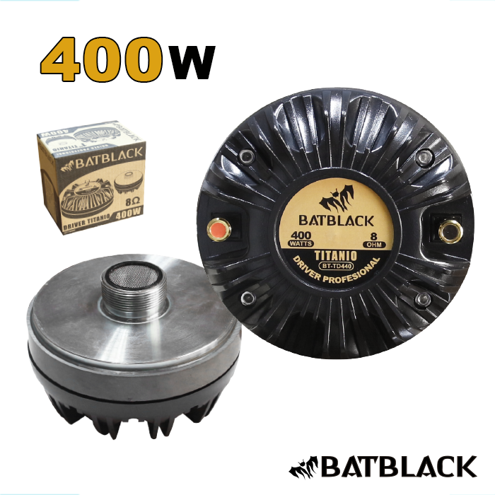 DRIVER 1" TITANIO 400W BATBLACK BT-TD440