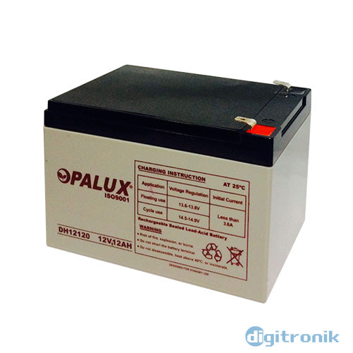BATERIA SECA 12V 12AH OPALUX DH-1212