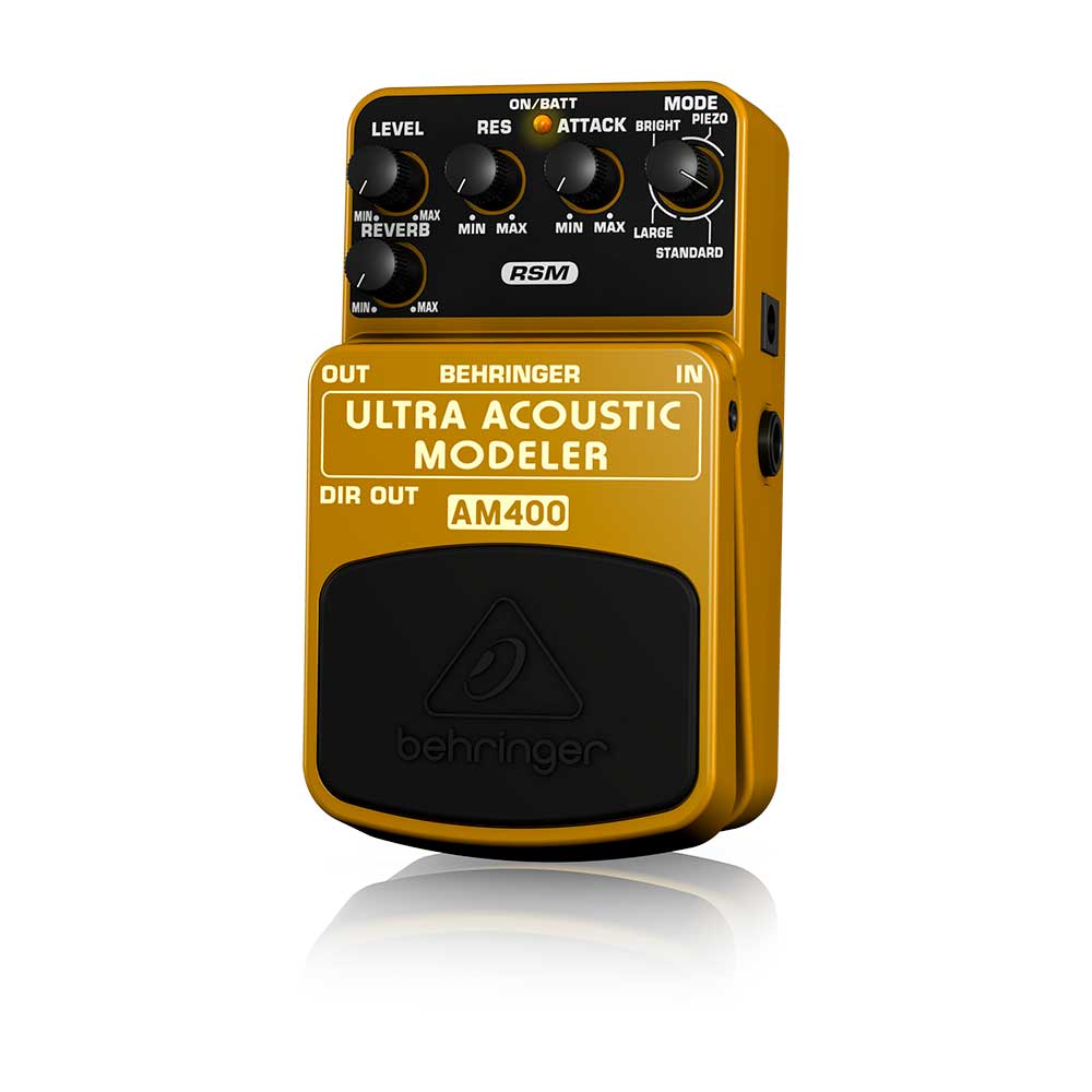 PEDAL D/MODELAJE DE GUITARRA ELECTRICA A ACUSTICA BEHRINGER AM400