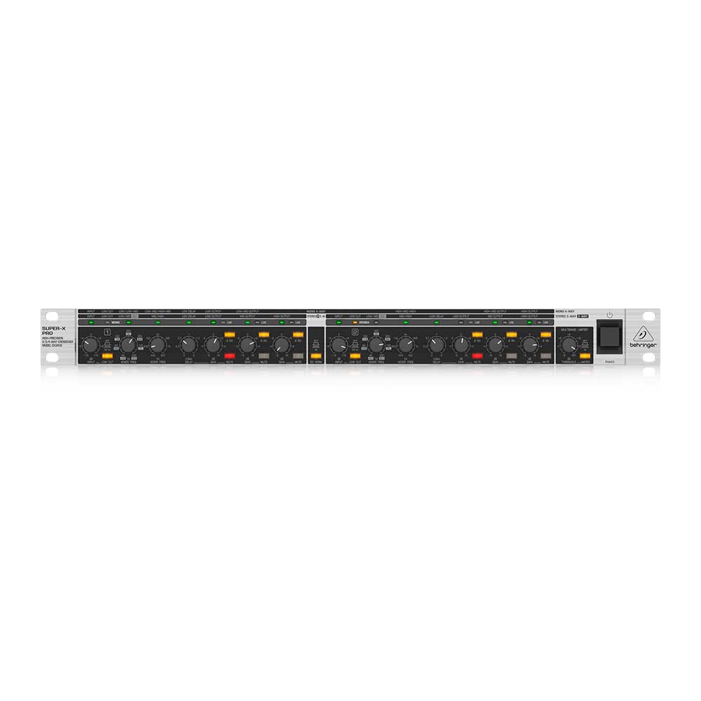 Crossover electrónico 3/4 vías activo cx3400 Behringer