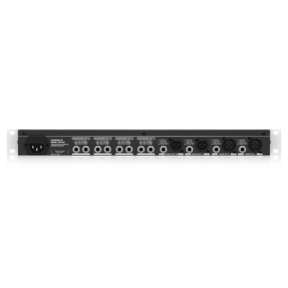 AMPLIFICADOR DE AUDIFONO PROSEFIONAL BEHRINGER 4C HA4700