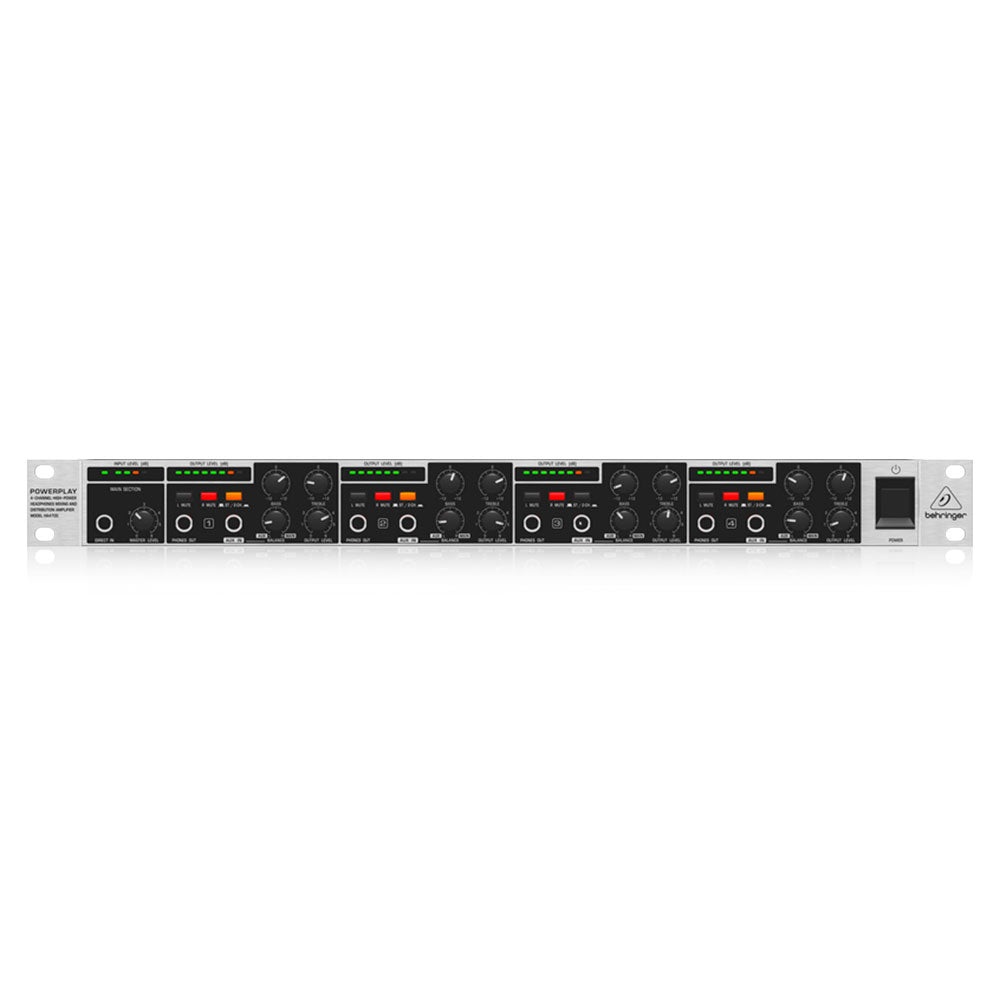 AMPLIFICADOR DE AUDIFONO PROSEFIONAL BEHRINGER 4C HA4700