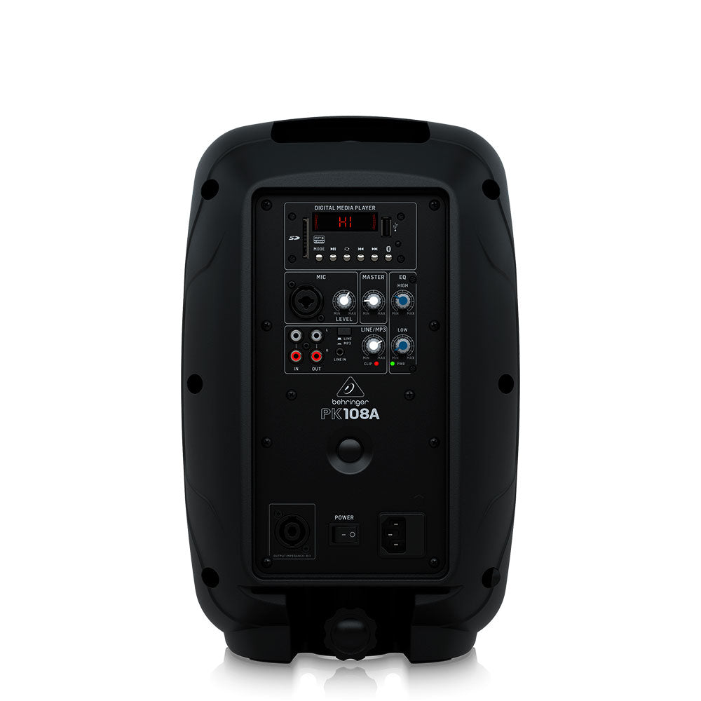 PARLANTE ACUSTICO ACTIVO 250W 2 VIAS USB, BT PK108A BEHRINGER