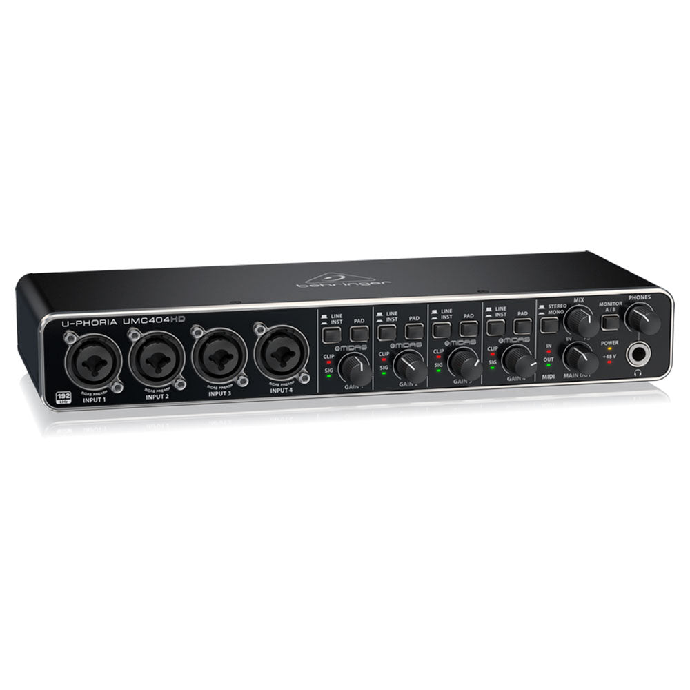 INTERFAZ DE AUDIO USB BEHRINGER UMC-404HD