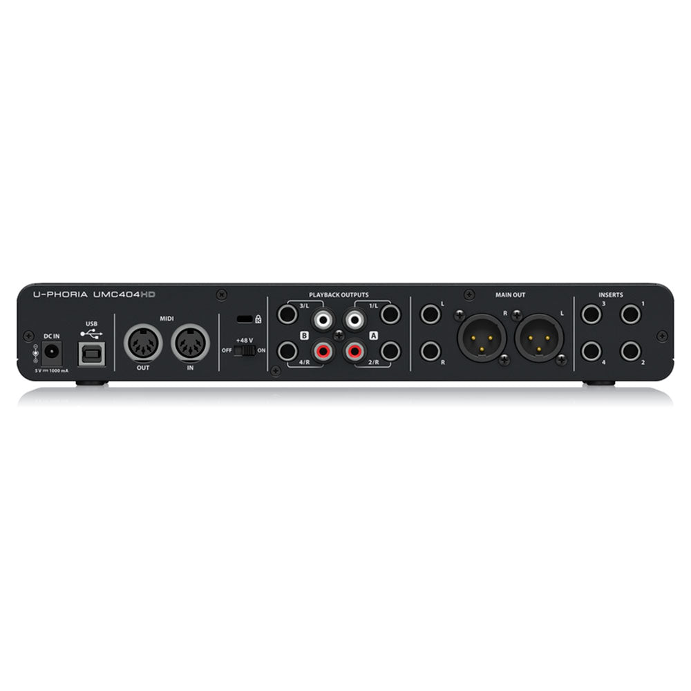 INTERFAZ DE AUDIO USB BEHRINGER UMC-404HD
