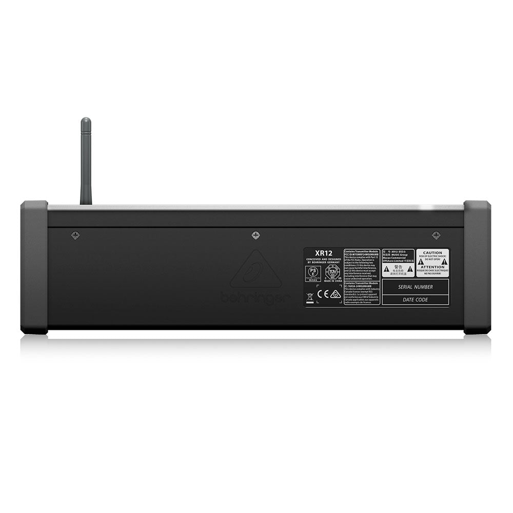 MEZCLADORA DIGITAL 12CH C/4 PREAMPS MIDAS, 2 AUX, MAIN, WIFI BEHRINGER XR12