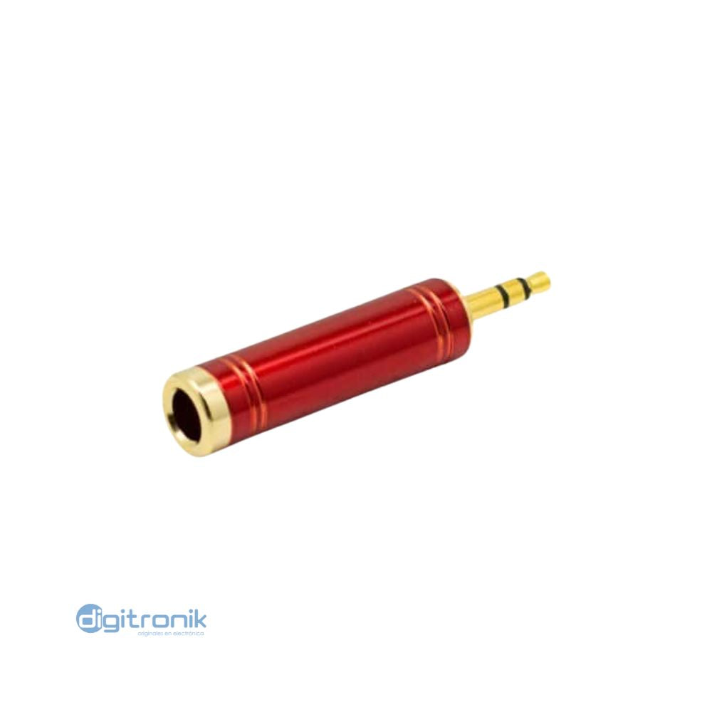 ADAPTADOR JACK 6.3MM A PLUG 3.5MM STEREO L&N ACOUSTICS LN-2036-1