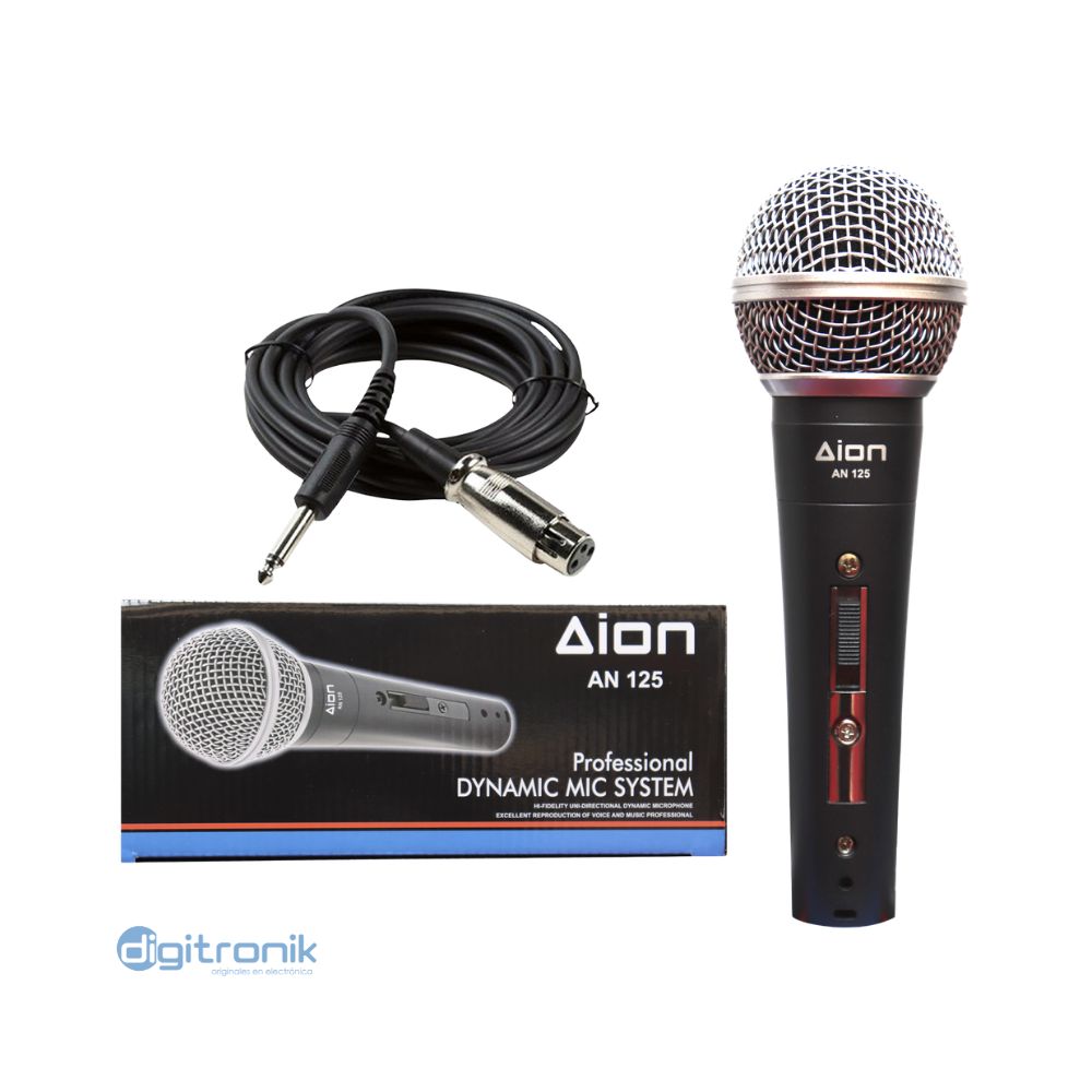 MICROFONO CON CABLE AION AN125