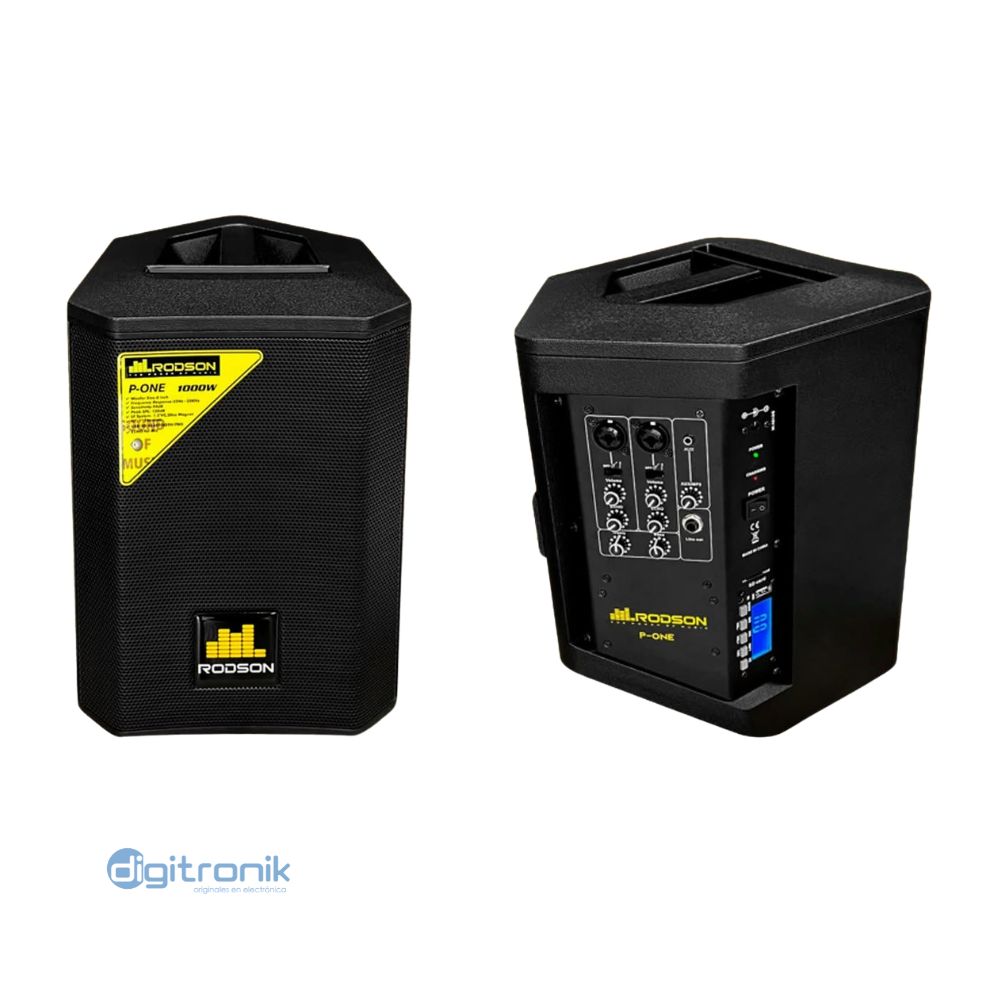 PARLANTE ACTIVO RECARGABLE RODSON P-ONE