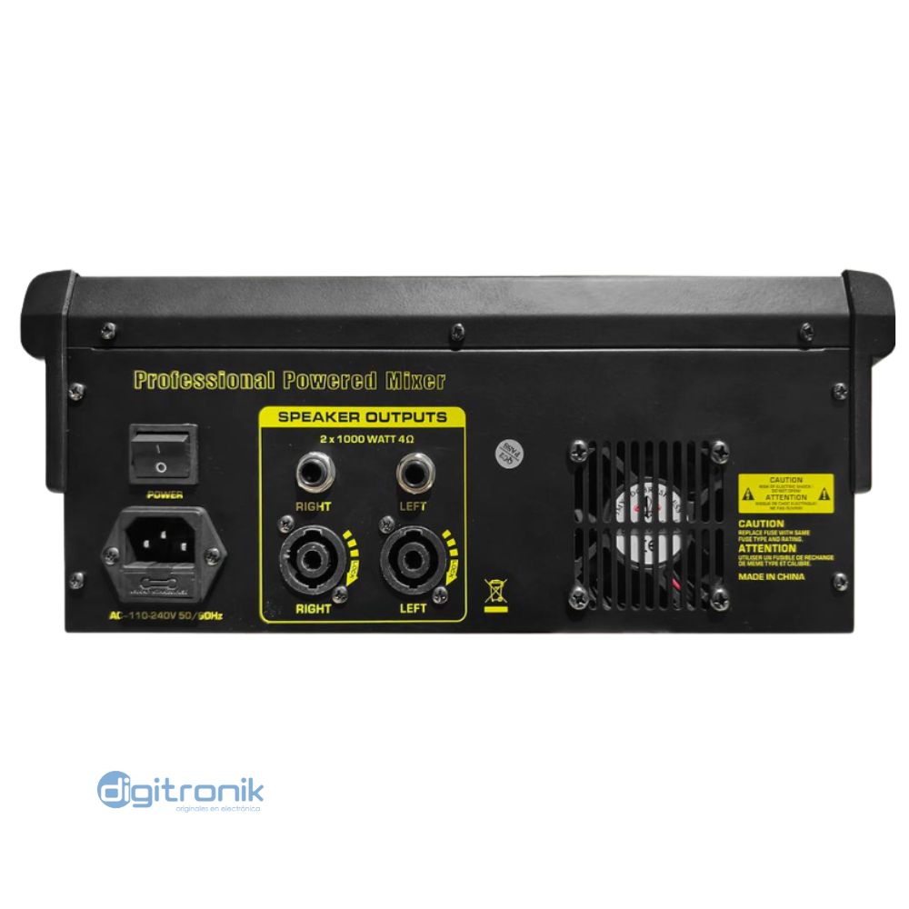 CONSOLA DE 6 CANALES RODSON MINI6