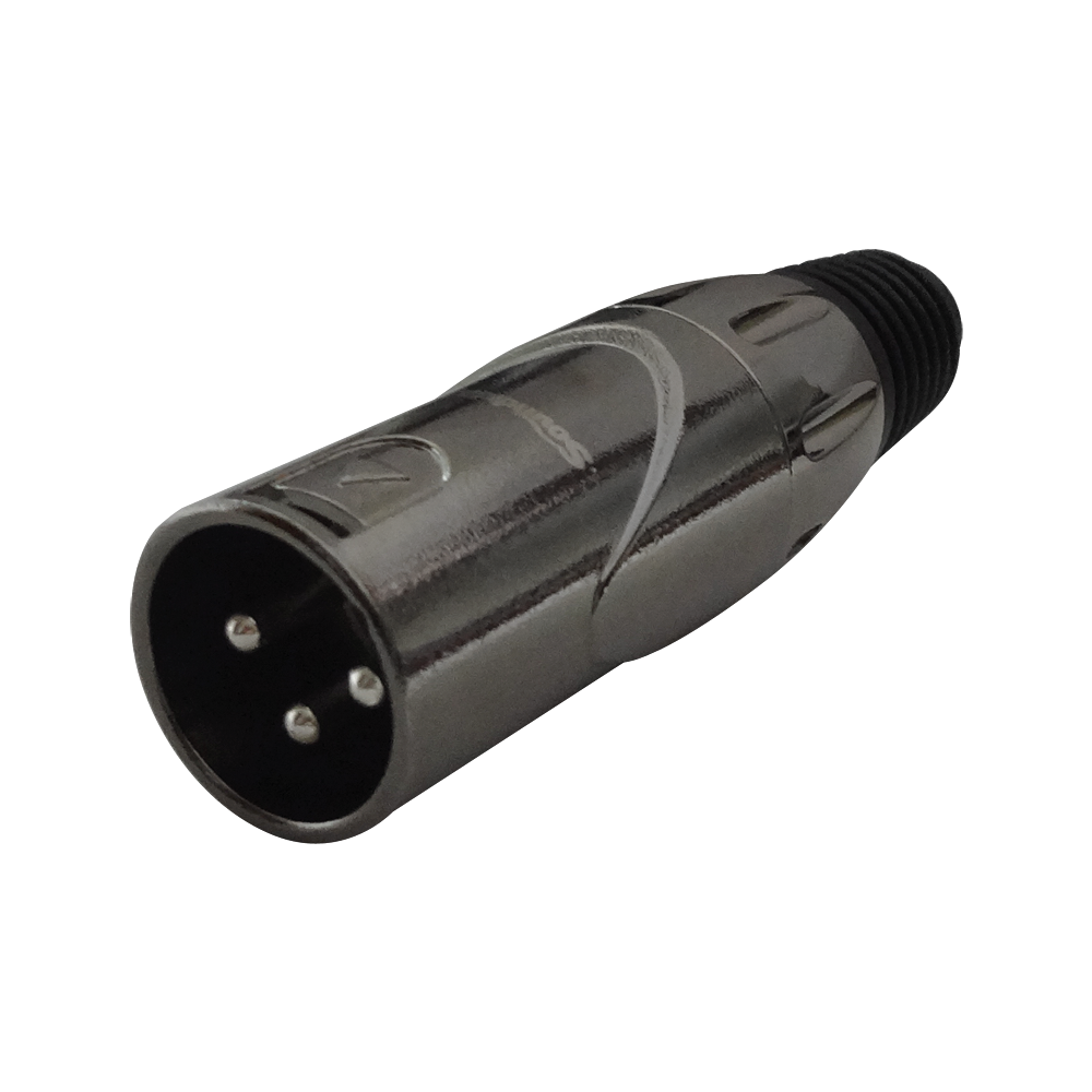 PLUG CANON METAL LIGTH BLACK CX3M006(3P)