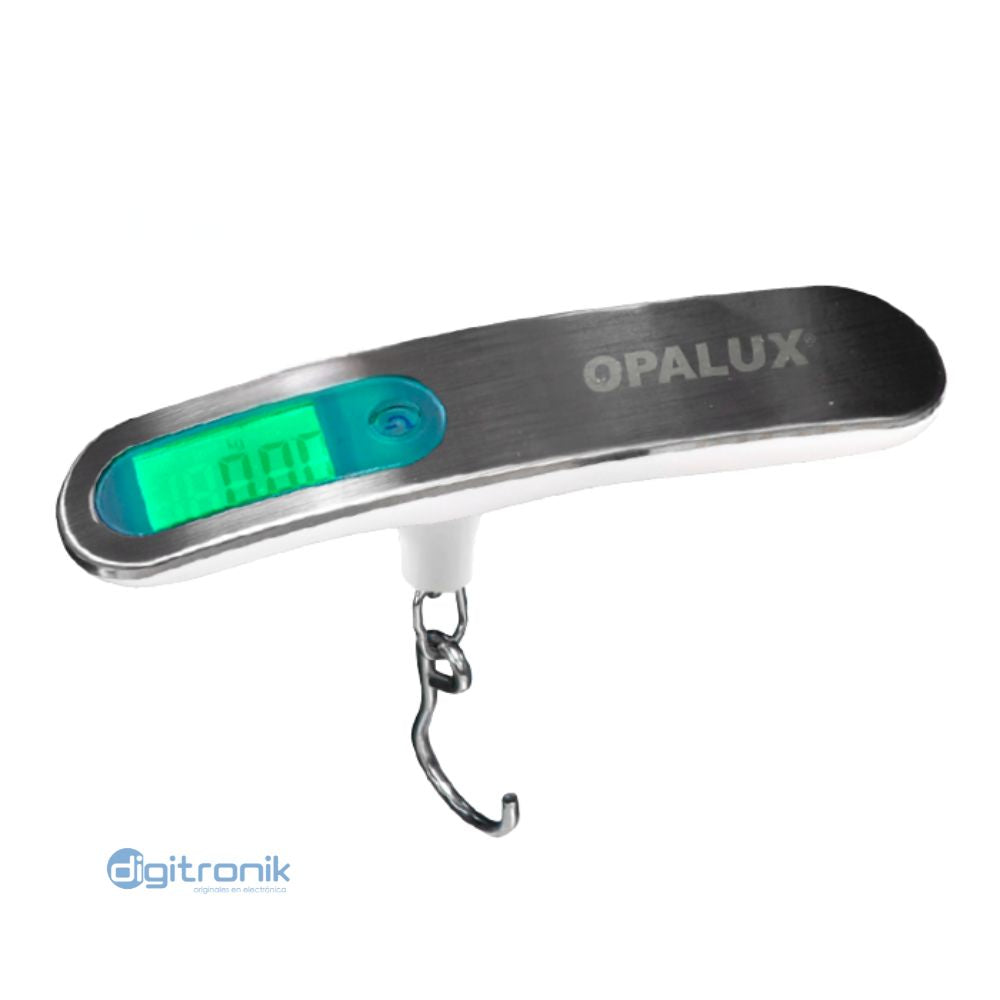 BALANZA DIGITAL DE EQUIPAJE 50KG OPALUX OP-622
