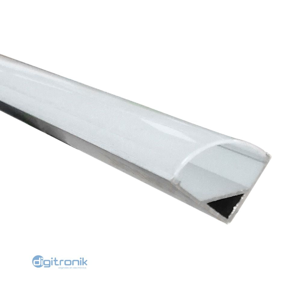 PERFIL ALUMINIO ANGULO 90º 2M LX15.8X15.8MM OPALUX OP-H006A