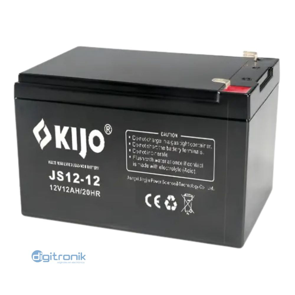 BATERIA 12V-12AH KIJO JS12-12AH