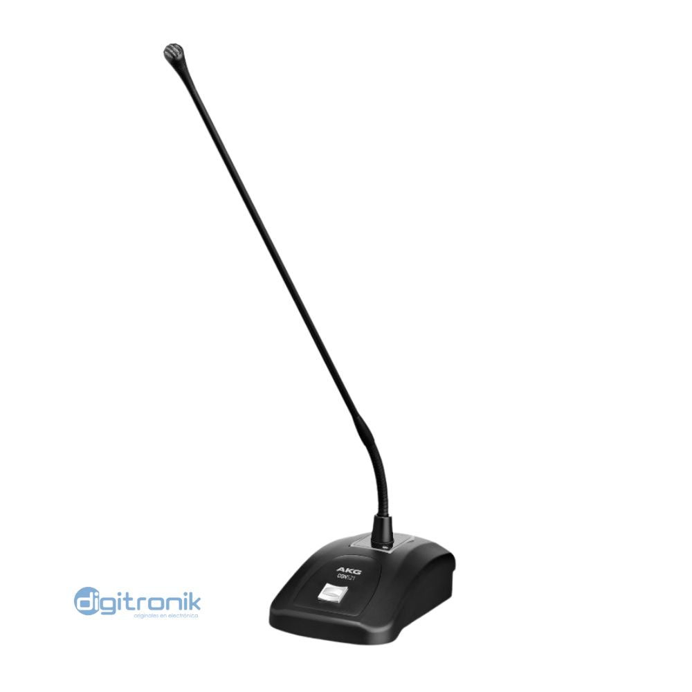 MICROFONO CUELLO DE GANSO 50CM C/SWITCH PROGRAMABLE CGN521 STS